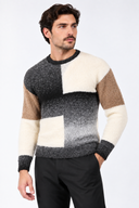 Maglione a blocchi M64 Over D