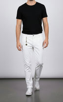 Pantalone con molla tapered fit p63 Over d