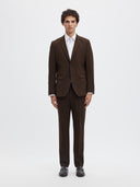 Blazer slim marrone LIAM Selected