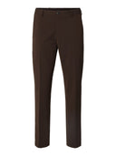 Pantalone slim marrone LIAM Selected