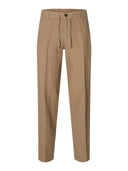 Pantalone misto lino straght fit Leroy Selected
