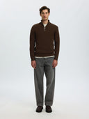 Dolcevita con mezza zip DANE Selected