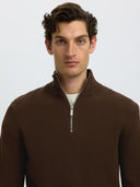 Dolcevita con mezza zip DANE Selected