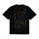 T-shirt Starters Evolution Pokemon Dolly Noire