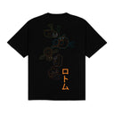 T-shirt Rotom Pokemon Dolly Noire