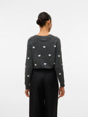 Maglione a fantasia cuori DOFFY INTARSIA Vero Moda