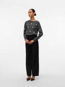 Maglione a fantasia cuori DOFFY INTARSIA Vero Moda