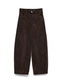 Pantalone in vellutto barrel KAITLIN Vero Moda