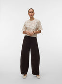 Pantalone in vellutto barrel KAITLIN Vero Moda