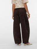 Pantalone in vellutto barrel KAITLIN Vero Moda