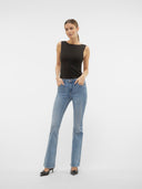 Jeans a zampa l.blue LI371 Flash Flared Vero Moda