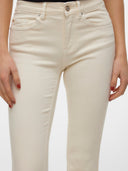 Jeans a zampa flash flare Ecru Vero Moda
