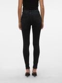 Jeans skinny nero sfumato LI111 Flash Vero Moda
