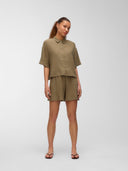 Short misto lino Linn Vero Moda