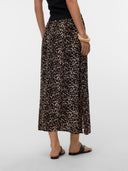 Gonna leopardata viscosa easy Vero Moda