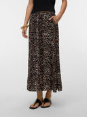 Gonna leopardata viscosa easy Vero Moda