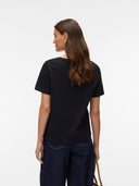 T-shirt a v basica paulina Vero Moda