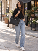 Borsa a spalla in vera pelle vittoria Collin's
