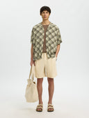 Art Linen Shorts Selected - 5