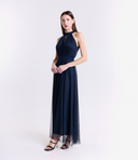 Vestito in tulle scollo americano 3590