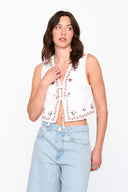 Gilet ricamato 12528 24 Colours