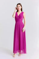 Vestito in tulle spalla larga 3584
