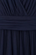 Vestito in tulle spalla larga 3584