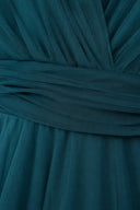 Vestito in tulle spalla larga 3584