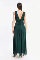Vestito in tulle spalla larga 3584