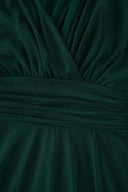 Vestito in tulle spalla larga 3584