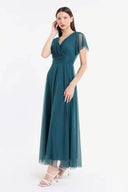 Vestito in tulle con manica Collin’s