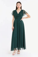Vestito in tulle con manica Collin’s