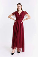 Vestito in tulle con manica Collin’s