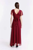 Vestito in tulle con manica Collin’s