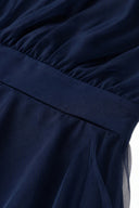 Vestito in tulle scollo americano 3590