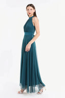 Vestito in tulle scollo americano 3590