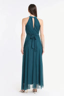 Vestito in tulle scollo americano 3590