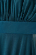 Vestito in tulle scollo americano 3590