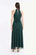 Vestito in tulle scollo americano 3590