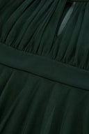 Vestito in tulle scollo americano 3590