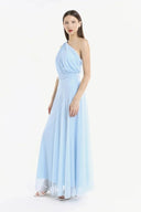 Vestito monospalla in tulle Collin’s