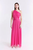 Vestito monospalla in tulle Collin’s