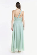 Vestito monospalla in tulle Collin’s