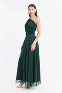 Vestito monospalla in tulle Collin’s