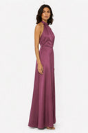 Vestito in raso scollo america 8032 Collin's