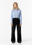 Jeans a palazzo nero BONNYE_34  TIFFOSI