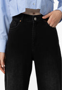 Jeans a palazzo nero BONNYE_34  TIFFOSI