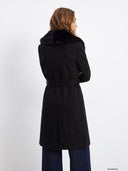 Cappotto con pelliccia nel collo Katrin_1 - TIFFOSI