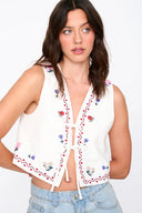 Gilet ricamato 12528 24 Colours