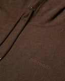 Felpa con cappuccio velluto LOWCASE ELEMENT